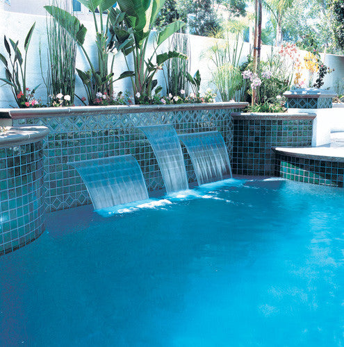 Silkflow Pool Waterfall - Poolshop.com.au Silkflow Pool Waterfall - Poolshop.com.au